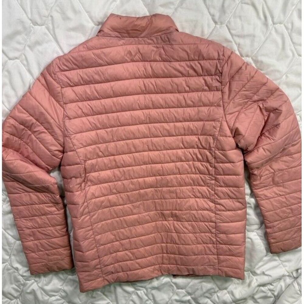 Lands‎ End Primaloft Quilted Jacket Women's Pink Full Zip RUNNING MED OR SM - Picture 9 of 9